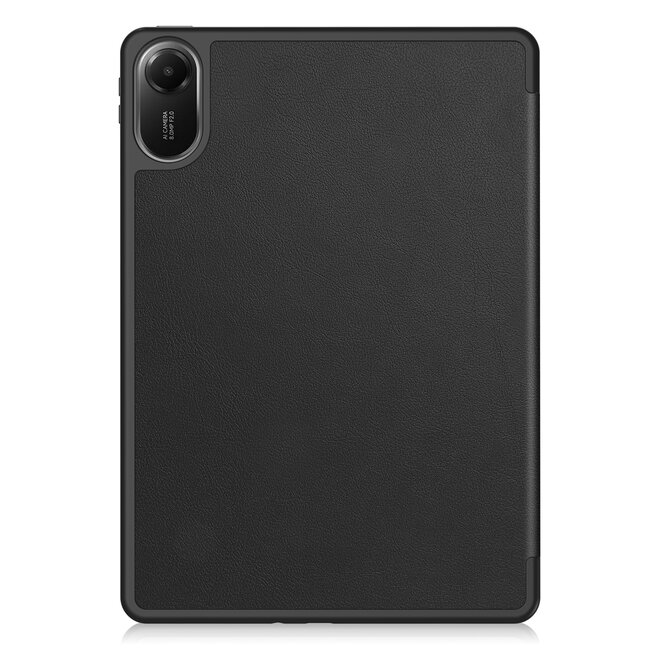 Case2go - Tablet hoes geschikt voor Xiaomi Redmi Pad 2 - 11 Inch - Tri-fold hoes met Auto/Wake functie en Magnetische sluiting - TPU Cover Met Pencil Houder - Zwart