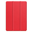 Case2go - Tablet hoes geschikt voor Xiaomi Redmi Pad 2 - 11 Inch - Tri-fold hoes met Auto/Wake functie en Magnetische sluiting - TPU Cover Met Pencil Houder - Rood