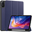 Case2go - Tablet hoes geschikt voor Xiaomi Redmi Pad 2 - 11 Inch - Tri-fold hoes met Auto/Wake functie en Magnetische sluiting - TPU Cover Met Pencil Houder - Donker Blauw