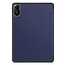 Case2go - Tablet hoes geschikt voor Xiaomi Redmi Pad 2 - 11 Inch - Tri-fold hoes met Auto/Wake functie en Magnetische sluiting - TPU Cover Met Pencil Houder - Donker Blauw