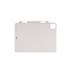 Case2go - Tablethoes geschikt voor Apple iPad Pro 11 (2024) - Losse backcover voor magnetische toetsenborden - Met Pencil Houder - Extra Bescherming - Wit