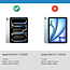 Case2go - Tablethoes geschikt voor Apple iPad Pro 11 (2024) - Losse backcover voor magnetische toetsenborden - Met Pencil Houder - Extra Bescherming - Wit