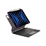 Case2go - Tablethoes geschikt voor Apple iPad Pro 11 (2024) - Losse backcover voor magnetische toetsenborden - Met Pencil Houder - Extra Bescherming - Zwart