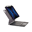 Case2go - Tablethoes geschikt voor Apple iPad Pro 11 (2024) - Losse backcover voor magnetische toetsenborden - Met Pencil Houder - Extra Bescherming - Zwart