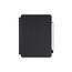 Case2go - Tablethoes geschikt voor Apple iPad Pro 11 (2024) - Losse backcover voor magnetische toetsenborden - Met Pencil Houder - Extra Bescherming - Zwart