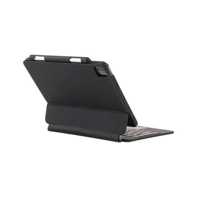 Case2go - Tablethoes geschikt voor Apple iPad Pro 13 (2025/2024) - Losse backcover voor magnetische toetsenborden - Met Pencil Houder - Extra Bescherming - Zwart