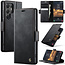 Caseme - Telefoonhoesje geschikt voor Samsung Galaxy S25 Ultra - Met Magnetische Sluiting - Book Case - Met Pasjes Houder - Bruin