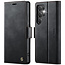Caseme - Telefoonhoesje geschikt voor Samsung Galaxy S25 Ultra - Met Magnetische Sluiting - Book Case - Met Pasjes Houder - Bruin