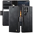 Caseme - Telefoonhoesje geschikt voor Samsung Galaxy S25 Ultra - Met Magnetische Sluiting - Book Case - Met Pasjes Houder - Bruin
