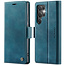 Caseme - Telefoonhoesje geschikt voor Samsung Galaxy S25 Ultra - Met Magnetische Sluiting - Book Case - Met Pasjes Houder - Rood