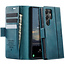 Caseme - Telefoonhoesje geschikt voor Samsung Galaxy S25 Ultra - Met Magnetische Sluiting - Book Case - Met Pasjes Houder - Rood