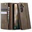 Caseme - Telefoonhoesje geschikt voor Samsung Galaxy S25 Plus - Met Magnetische Sluiting - Book Case - Met Pasjes Houder - Zwart