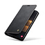 Caseme - Telefoonhoesje geschikt voor Samsung Galaxy S25 - Met Magnetische Sluiting - Book Case - Met Pasjes Houder - Bruin