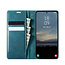 Caseme - Telefoonhoesje geschikt voor Samsung Galaxy S25 - Met Magnetische Sluiting - Book Case - Met Pasjes Houder - Rood