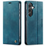 Caseme - Telefoonhoesje geschikt voor Samsung Galaxy S25 - Met Magnetische Sluiting - Book Case - Met Pasjes Houder - Rood