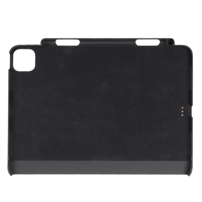 Bluetooth Toetsenbord hoes + Backcover geschikt voor  Apple iPad Pro 13 (2025/2024) - Met Pencil Houder - Toetsenbordverlichting - Touchpad - Zwart