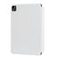 Bluetooth Toetsenbord hoes + Backcover geschikt voor Apple iPad Pro 13 2024 - Toetsenbordverlichting - Met Pencil Houder - Touchpad - Wit