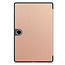 Case2go - Tablet hoes geschikt voor Oppo Pad Se 11 / OnePlus Pad Lite - 11 Inch - Tri-Fold Book Case - Auto/Wake functie - Rose Goud