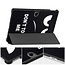 Case2go - Tablet hoes geschikt voor Oppo Pad Se 11 / OnePlus Pad Lite - 11 Inch - Tri-Fold Book Case - Auto/Wake functie - Dont Touch Me