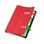 Case2go - Tablet hoes geschikt voor Oppo Pad Se 11 / OnePlus Pad Lite - 11 Inch - Tri-Fold Book Case - Auto/Wake functie - Rood