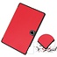 Case2go - Tablet hoes geschikt voor Oppo Pad Se 11 / OnePlus Pad Lite - 11 Inch - Tri-Fold Book Case - Auto/Wake functie - Rood