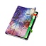 Case2go - Tablet hoes geschikt voor Oppo Pad Se 11 / OnePlus Pad Lite - 11 Inch - Tri-Fold Book Case - Auto/Wake functie - Galaxy