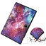 Case2go - Tablet hoes geschikt voor Oppo Pad Se 11 / OnePlus Pad Lite - 11 Inch - Tri-Fold Book Case - Auto/Wake functie - Galaxy
