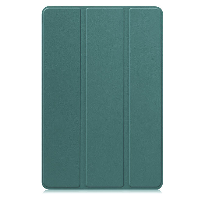 Case2go - Tablet hoes geschikt voor Oppo Pad Se 11 / OnePlus Pad Lite - 11 Inch - Tri-Fold Book Case - Auto/Wake functie - Groen
