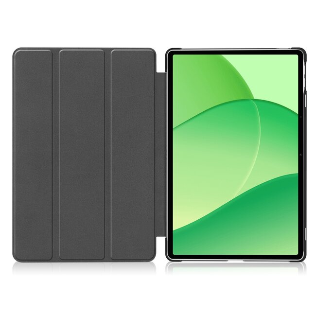 Case2go - Tablet hoes geschikt voor Oppo Pad Se 11 / OnePlus Pad Lite - 11 Inch - Tri-Fold Book Case - Auto/Wake functie - Groen