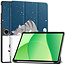 Case2go - Tablet hoes geschikt voor Oppo Pad Se 11 / OnePlus Pad Lite - 11 Inch - Tri-Fold Book Case - Auto/Wake functie - Goodnight
