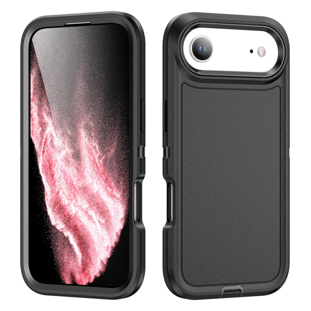 Case2go - Telefoonhoesje geschikt voor Apple iPhone Air - Bumper Case - Ultieme bescherming - Anti Slip - Perfecte pasvorm - Zwart afbeelding