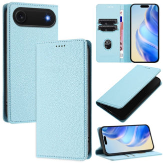 Case2go Case2go - Hoesje geschikt voor Apple iPhone Air met Pasjeshouder - Bookcase - 2 Pasjes - Met kaarthouder - Telefoonhoesje - Gsm Hoesje geschikt voor Apple iPhone Air - Phone Case - Lich