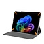 Case2go - Tablet Hoes geschikt voor Microsoft Surface Pro 12 Copilot (2025) - 12 Inch -Tri-Fold Book Case - Met Pencil Houder - Auto/Wake Functie - Grijs