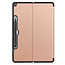 Case2go - Tablet Hoes geschikt voor Microsoft Surface Pro 12 Copilot (2025) - 12 Inch -Tri-Fold Book Case - Met Pencil Houder - Auto/Wake Functie - Rose Goud