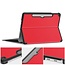 Case2go - Tablet Hoes geschikt voor Microsoft Surface Pro 12 Copilot (2025) - 12 Inch -Tri-Fold Book Case - Met Pencil Houder - Auto/Wake Functie - Rood
