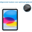Tablethoes met screenprotector geschikt voor Apple iPad 11 (2025) A16 / iPad 10.9 (2022) - a16 hoes 2025 - iPad hoes 2025 - iPad hoes 10e generatie - Auto/Wake Functie - Tri-Fold - Goodnight