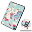 Tablethoes met screenprotector geschikt voor Apple iPad 11 (2025) A16 / iPad 10.9 (2022) - a16 hoes 2025 - iPad hoes 2025 - iPad hoes 10e generatie - Auto/Wake Functie - Tri-Fold - Eenhoorn