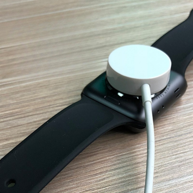 Case2go - Oplaadkabel geschikt voor Apple Watch Series 1/2/3/4/5/6/7/8/9/10/11/SE/Ultra/Ultra 2/Ultra 3 - USB-C kabel - 1.00 meter - Wit