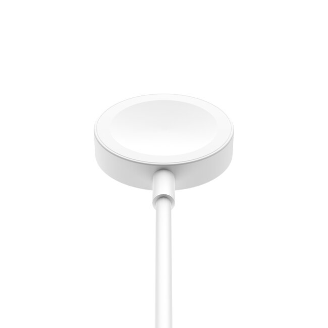 Case2go - Oplaadkabel geschikt voor Apple Watch Series 1/2/3/4/5/6/7/8/9/10/11/SE/Ultra/Ultra 2/Ultra 3 - USB-C kabel - 1.00 meter - Wit