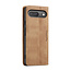 Caseme - Telefoonhoesje geschikt voor Google Pixel 10/10 Pro - Wallet Book Case - Met Magnetische Sluiting - Licht Bruin