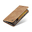 Caseme - Telefoonhoesje geschikt voor Google Pixel 10/10 Pro - Wallet Book Case - Met Magnetische Sluiting - Licht Bruin