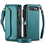 CaseMe - Telefoonhoesje geschikt voor Google Pixel 10/10 Pro - Wallet Book Case met Schouder Strap - Groen