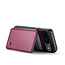 CaseMe - Telefoonhoesje geschikt voor Google Pixel 10/10 Pro - Back Cover met RFID Pasjeshouder - Rood