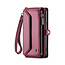 CaseMe - Telefoonhoesje geschikt voor Google Pixel 10/10 Pro - Wallet Book Case met Schouder Strap - Rood
