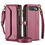 CaseMe - Telefoonhoesje geschikt voor Google Pixel 10/10 Pro - Wallet Book Case met Schouder Strap - Rood