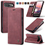 Caseme - Telefoonhoesje geschikt voor Google Pixel 10/10 Pro - Wallet Book Case - Met Magnetische Sluiting - Rood