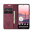 Caseme - Telefoonhoesje geschikt voor Google Pixel 10/10 Pro - Wallet Book Case - Met Magnetische Sluiting - Rood