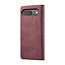 Caseme - Telefoonhoesje geschikt voor Google Pixel 10/10 Pro - Wallet Book Case - Met Magnetische Sluiting - Rood