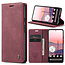 Caseme - Telefoonhoesje geschikt voor Google Pixel 10/10 Pro - Wallet Book Case - Met Magnetische Sluiting - Rood