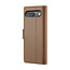 CaseMe - Hoesje geschikt voor Google Pixel 10/10 Pro  - Retro Wallet Book Case - Met Magnetische Sluiting - Bruin